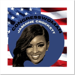 Congresswoman Jasmine Crockett Posters and Art